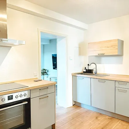 Apartment Modernes 5 Min Zur Messe Parkplatz