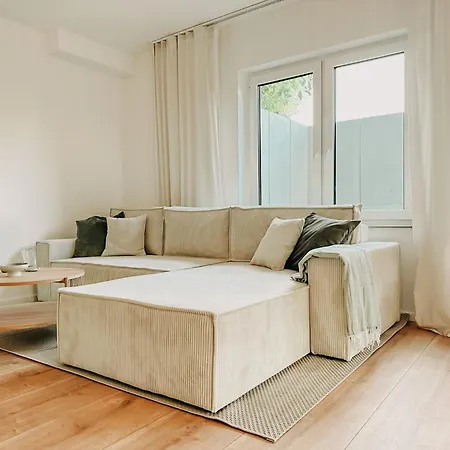 Modernes 5 Min Zur Messe Parkplatz Apartment